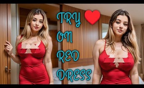 [4K] See-Through Lingerie Try on Haul ~ Transparent garment No Bra Trend | See through 2024