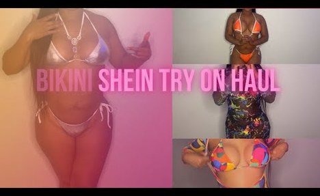 SHEIN  microkini Try on Haul and Reviews for Curvy chick