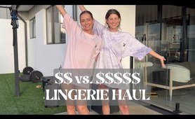 undies HAUL $$ Vs. $$$$ with @aimeeinghigher