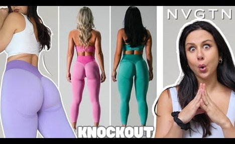 NVGTN KNOCKOUT leggings TRY ON HAUL video + NEW ADIDAS