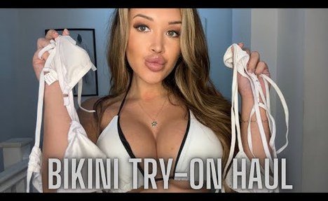 Tiny  swim set try-on haul