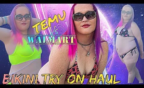 monokini Try On Haul TEMU vs Walmart