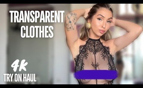 [4K] Queen Transparent lingerie Try-On - Bold & Stylish Fashion Picks!