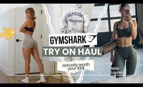 GYMSHARK clothes ACTUALLY WORTH YOUR MONEY | try on haul & honest video review