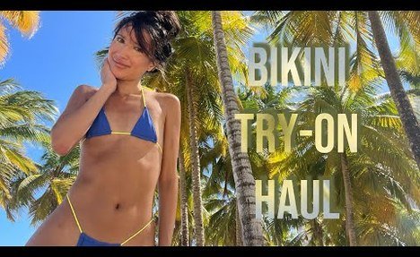 swimsuit TRY-ON HAUL AT THE BEACH