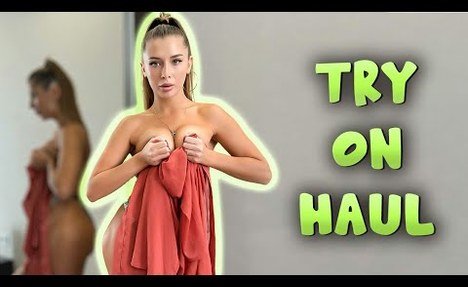 [4K] TRANSPARENT SHEER LINGERIE | TRY-ON HAUL