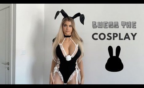 Bunny Cosplay | New Micro  thong bikini Try On Haul | 4K, sweet, Plus Size