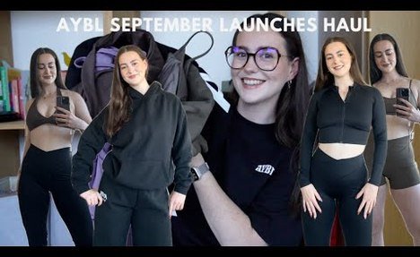 AYBL SEPTEMBER SCULPT WRAP, leggings CLUB & ESSENTIAL 2024 TRY ON HAUL