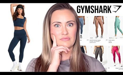 NEW GYMSHARK LEGGING! EVERYDAY FOLDOVER sports TRY ON review HAUL