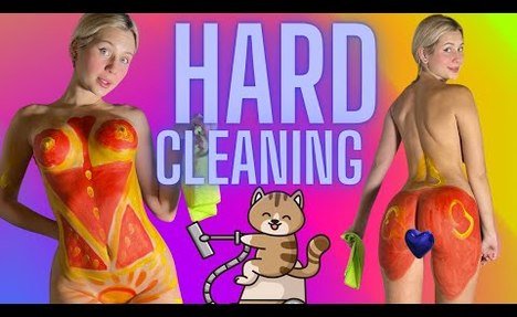 4k Body Art Suit Housewife Try On Haul| Cleaning Mirror Try On Haul | Beginner Art Model Mia Sofi