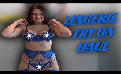 Trying Out TRANSPARENT pretty Lingerie Try-On Haul!