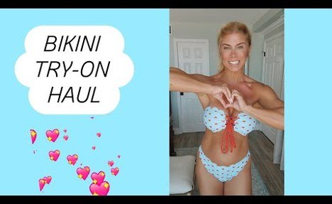 4K  monokini Try-On Haul ❤️ With Beach Side Views