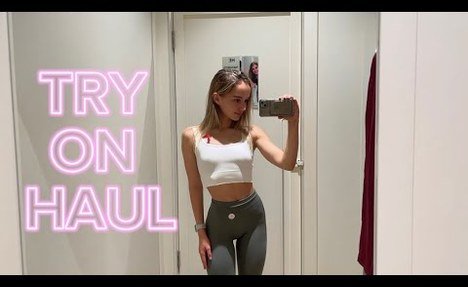 [ 4K ] Transparent Revealing Try On Haul (2024)| yoga pants | Get Ready With Me | No Bra