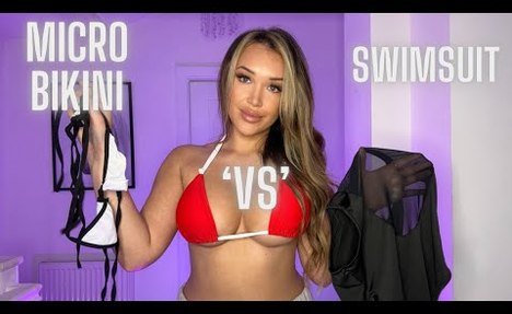 Micro  microkini ‘vs’ swimsuit