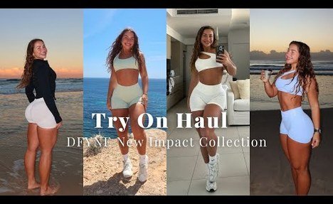 DFYNE TRY ON ACTIVEWEAR HAUL | New Impact Collection