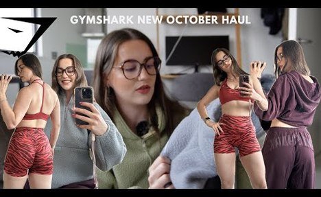 GYMSHARK new October releases haul 2024