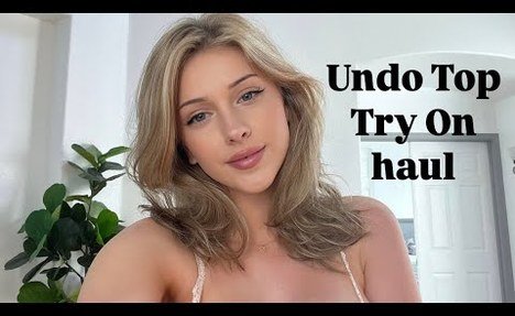 Undo Top TryOn Haul {4k}