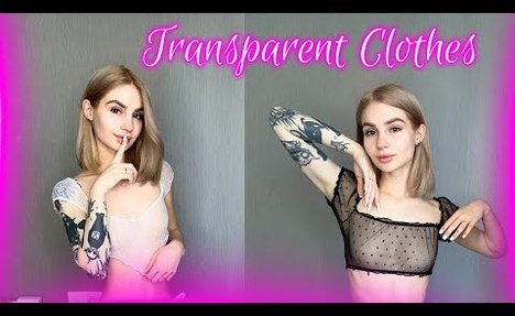 See-Through Try On Haul | Transparent Lingerie and product | Try-On Haul No Bra