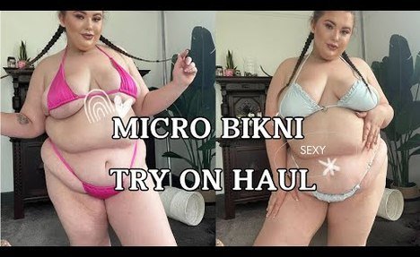 PLUS SIZE MICRO  bathing suit TRY ON HAUL // JENNY LOVE