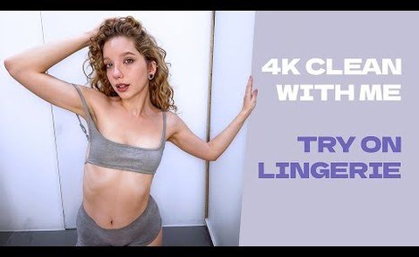 Clean with Nikki 2024: TRANSPARENT Lingerie Try On Haul