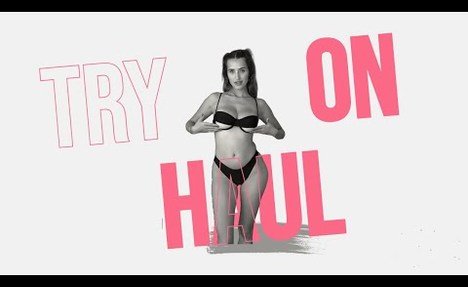 4K  swimsuit TRY ON HAUL | cute SWIMWEAR WITH MILA 2024