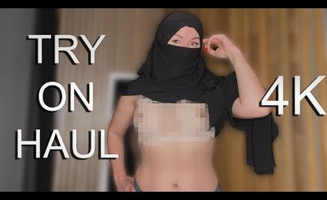 [4K] Transparent Lingerie | Try on Haul with Sara