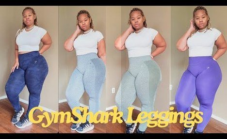 High Waisted leggings●GymShark Review●Try-On Haul●Curvy slut Approved☆