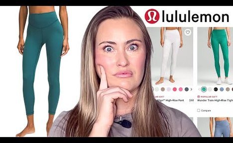 NEW LULULEMON LEGGING! WUNDER UNDER EVERLUX HIGH RISE TIGHT TRY ON video HAUL