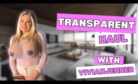 [4K] Transparent Try On Haul | Get Ready With Vivian (2024)