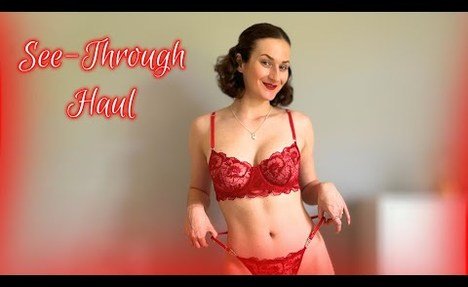 Transparent Lingerie & clothes Try-On Haul | See-Through Fashion video | No Bra Styles