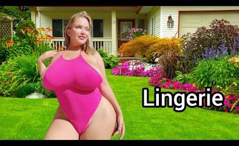 Lingerie Transparent Try On Haul |~ Curvy Fashion Model, Lingerie babe Plus Size