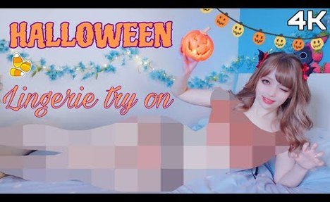 HALLOWEEN LINGERIE * TRANSPARENT * Try On Haul !