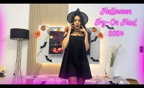 See-Through Try On Haul | Transparent Lingerie and garment | Try-On Haul 2024 | Halloween Costumes