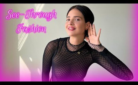 See-Through Try On Haul | Transparent Lingerie and items | Try-On Haul No Bra