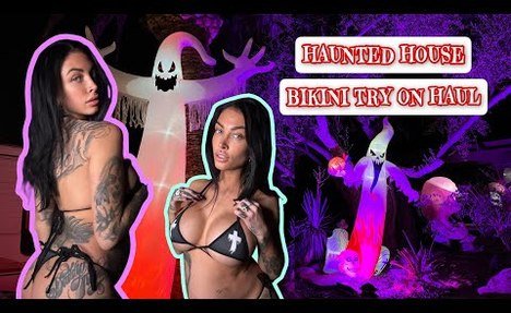 cute SHEIN LINGERIE try on haul HALLOWEEN