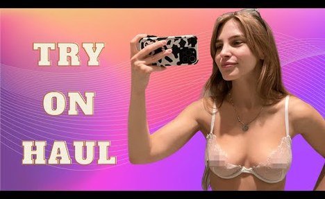 4K Transparent LINGERIE Try on Haul 2024