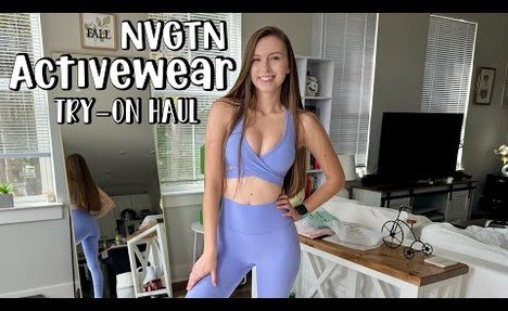 NVGTN Activewear Try on Haul | NVGTN Clothing Brand Haul $500+ [4k]