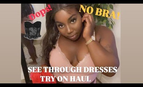 See Through Lingerie Try On Haul |Transparent Lingerie |