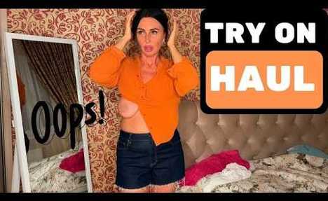 4K TRANSPARENT DRESSES | TRY-ON HAUL |fashion fetch