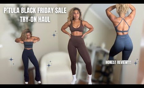 P'TULA TRY ON HAUL - UP TO 85% ebony FRIDAY SALE - Soft lady sportswear Sets - P'tula Honest vlog