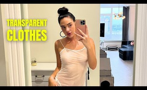 See-Through Try On Haul | Transparent Lingerie and items | Try-On Haul No Bra