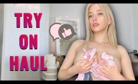 [4K] See Through Try On Haul | Transparent Lingerie Try-On Haul 2024 | Sheer Lingerie Try-On Haul