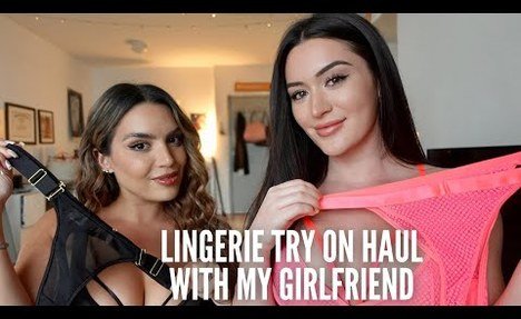 THE BEST LINGERIE TRY ON HAUL WITH MY GF!