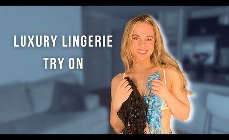 Luxury Lingerie TRY ON Honey Birdette