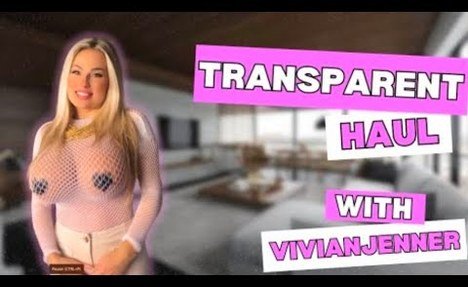 4K] Transparent Try On Haul | Get Ready With Vivian (2024)...!