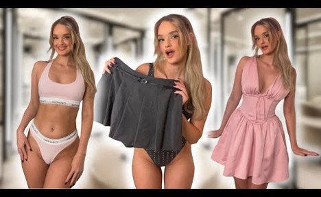 Calvin Klein Lingerie & Shopping Spree Try on Haul