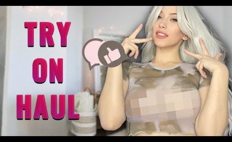 [4K] See Through Try On Haul | Transparent Lingerie Try-On Haul 2024 | Sheer Lingerie Try-On Haul