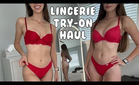 Lingerie Try-on Haul With My Bestie @truly.isabelle