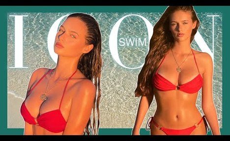 Swim Icon Adi |  thong bikini try-on haul #swimsuit