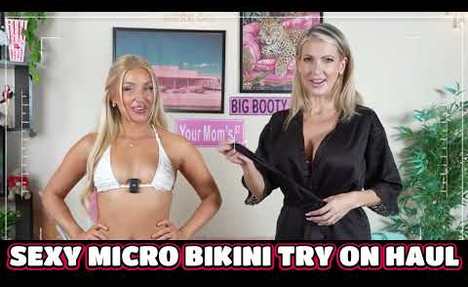 4K TRANSPARENT pretty MICRO  microkini TRY ON HAUL With Charlotte Parkes | transparent 4k 2024